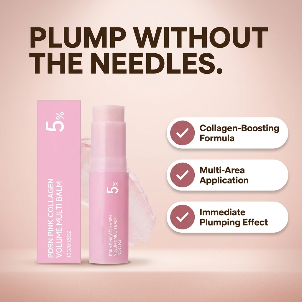 Pink Collagen Volume Balm Stick