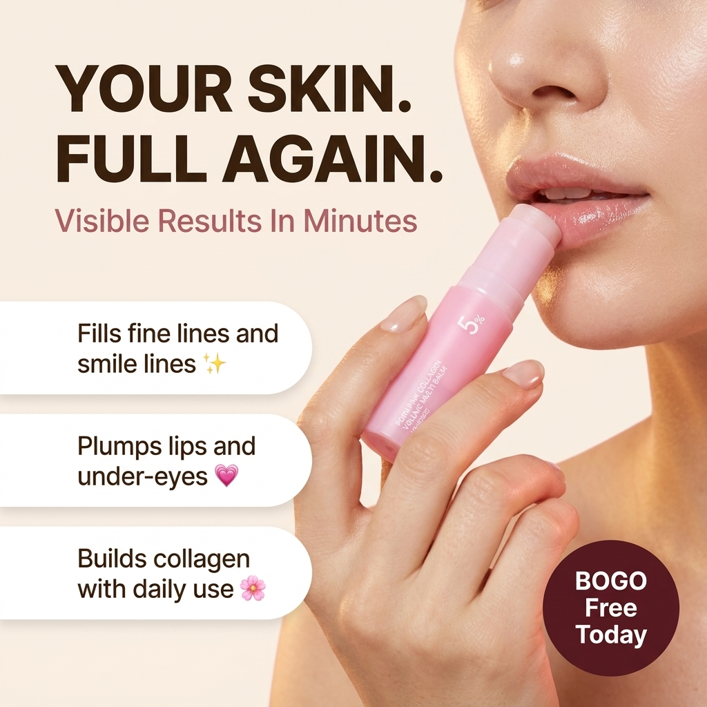 Pink Collagen Volume Balm Stick
